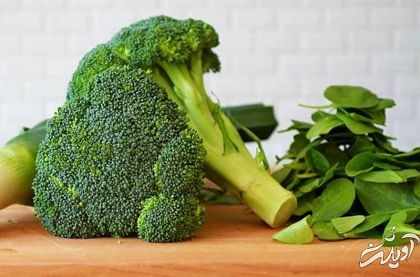 درمان ویروس تبخال با اسفناج و بروکلی سبزیجات ویتامین B